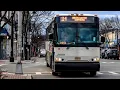 Front POV NJT Route 114 Bridgewater Commons onboard a 2021 MCI D4500CT