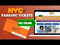 How To Pay NYC Parking Tickets