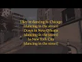 David Bowie & Mick Jagger - Dancing In The Street (lyrics)