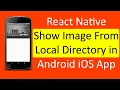 React Native Show Image from Local Resource Directory in Android iOS Step by Step Example Tutorial