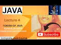 Java Tokens in Detail Keywords Identifiers Literals Separators Comments Explained