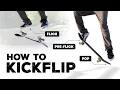 Kickflip | Skateboard truc tutorial | Slow motion