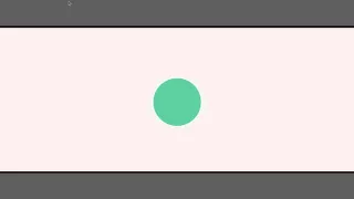 Oscillating Circle