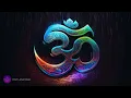 963Hz Deep OM Mantra + Rain • 11h Black Screen Sleep Music • Crown Chakra Healing, Pineal Activation