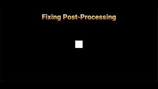 Fixing Effects Not Showing Unity Post Processing Error 2024
