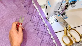 Ek or nyaa design plazo ka || making at home pant trouser design || trouser design 2026