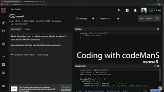 Codewars 7 kyu esreveR Javascript