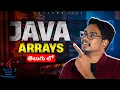 Arrays in Java Telugu