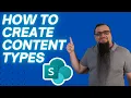 How To Create Content Types In SharePoint Online