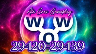 WORDS OF WONDERS CROSSWORD PUZZLE Level 29420-29439