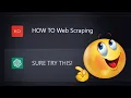 ChatGPT Web Scraping With Python Tutorial For Beginners