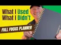 Review of the Full Focus Planner by Michael Hyatt after using 90 days