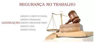 SEGURANÇA DO  TRABALHO X  LEGISLAÇÃO