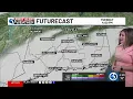 FORECAST An isolated storm today plus the return of wildfire smoke