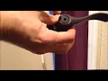 HOW TO INSTALL A KWIKSET INTERIOR DOOR KNOB HANDLE