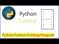 Printing Stars in H Shape in python Alphabet Pattern in python