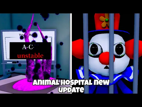 Roblox ANIMAL HOSPITAL NEW UPDATE: Second Floor & Clown (Showcase)
