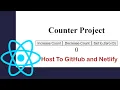 Simplistic Counter Project Using React Starting From Creating A Repo TO Deploying To Cloud