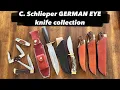 Revealing a Carl Schlieper GERMAN EYE collection of pocket and fixed blade knives - Survival Knife