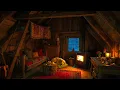 Download Lagu Diepe slaap in een verloren winterhut - Sneeuwstorm, open haard en huilende windgeluiden