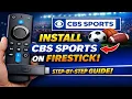 Watch Live Sports on FireStick Install CBS Sports App Easily