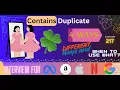 Contains Duplicate - LeetCode 217 4 Approaches Explained Accepted Solution DSA Interview Prep