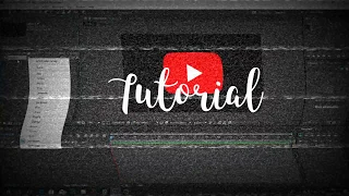 Logo Dispersion Tutorial Adobe After Effects