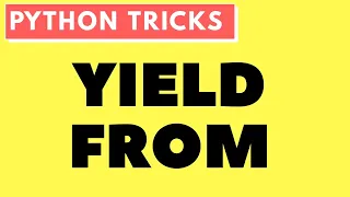 yield from in python