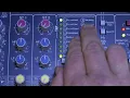 Allen Heath built-in effects demo on ZED10FX mixer