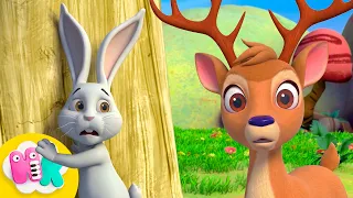 A Nagy Szarvas 🦌🐰 Gyerekdalok és Mondókák Magyarul | HeyKids Magyarul