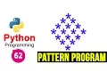 Python Pattern Programs - Printing Stars in Diamond Shape
