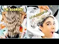 GO BLONDE WITH ME Brunette to Blonde Hair Transformation