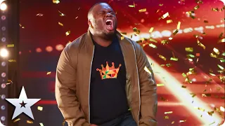 a hilariously golden performance from nabil abdulrashid auditions bgt 2020