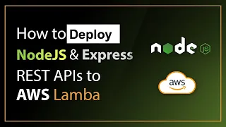 AWS Lambda CI CD Github Actions NodeJS Express ES6