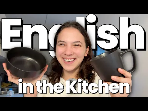 Inglês Cozinha Vocabulário (Input compreensível (CI))