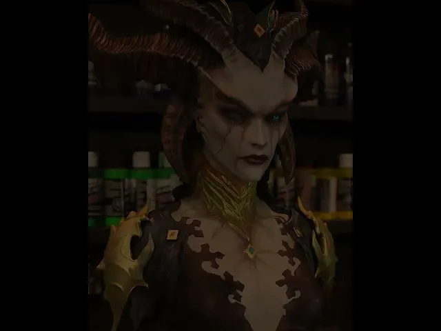 Cool gaming PC in the form of Lilith from Diablo 4
