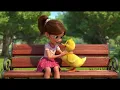 Abby with the duck