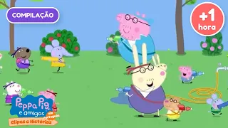 Festa de Água na Escola e Muito Mais! 💦🎒 l Peppa Pig e Amigos em Português - Clipes e Shorts