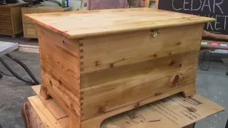 Building a Cedar Blanket Chest MM 137