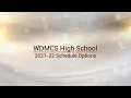 2021 22 High School Schedules Overview