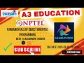 NPTEL Fundamentals of Object-Oriented Programming Week 10 Assignment Answers Solution Quiz 2025