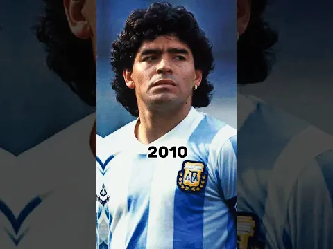 Maradona Evolution over the years 💫⚽ #shorts #football #maradona