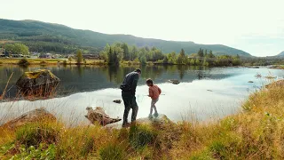 I Found Happiness in the Simplest Moment | Fishing With My Daughter in Norway