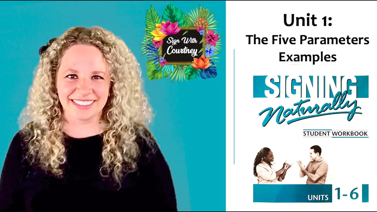 Signing Naturally Plus! Unit 1: The Five Parameters Examples