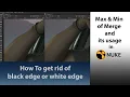 How to remove black edge with Operations of Nuke Merge Node
