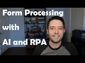 Power Platform Form Processing with AI Builder and Power Automate Desktop RPA