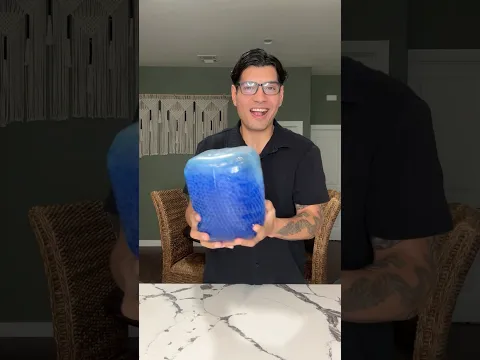 Making a giant needoh using shaving cream ￼