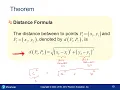 Distance Formula Midpoint Formula College Algebra