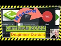 Camtasia 2022 Screen Recording intro tutorial for beginners the basics to get started