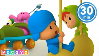 🎡 O MUNDO do PARQUE de DIVERSÕES MINÚSCULO do Pocoyo! | Pocoyo Português Brasil | DESENHOS ANIMADOS